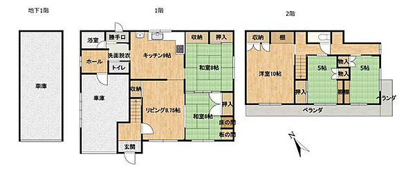 間取り：301000105603