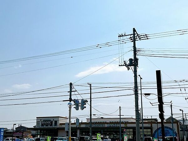 スーパー 【周辺環境】住宅から約1900ｍの位置にフードマスターベーシック橋北店様がございます。