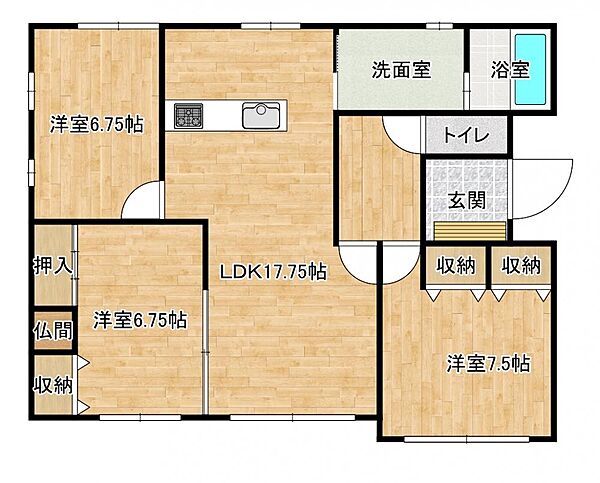detached 北海道釧路市武佐1丁目17-17
地図を見る