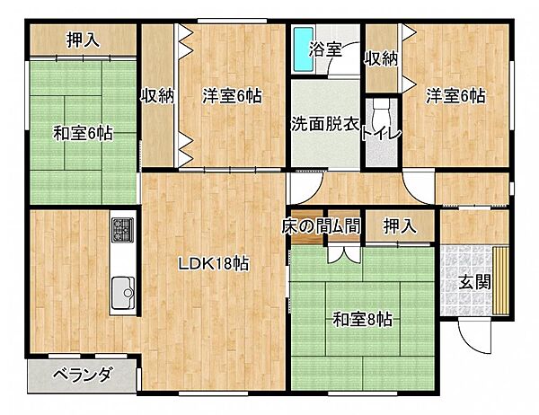 間取り：301000098375
