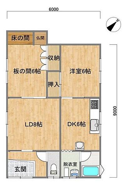 間取り：301000114553