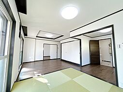 中川郡幕別町緑町　戸建て 4LDKのリビング/ダイニング