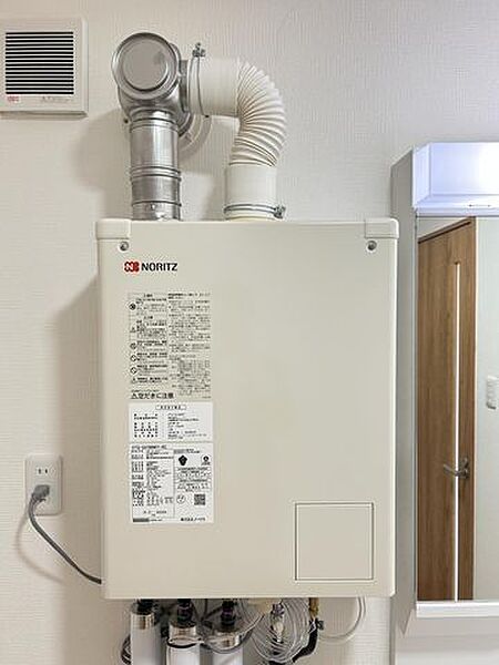 【リフォーム済】給湯ボイラーはノーリツ製石油給湯ボイラーに交換しました。