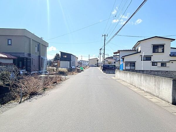 【前面道路】前面道路です。幅員約7.2ｍです。