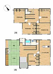 青森市大字宮田字玉水　戸建て 7SLDKの間取り