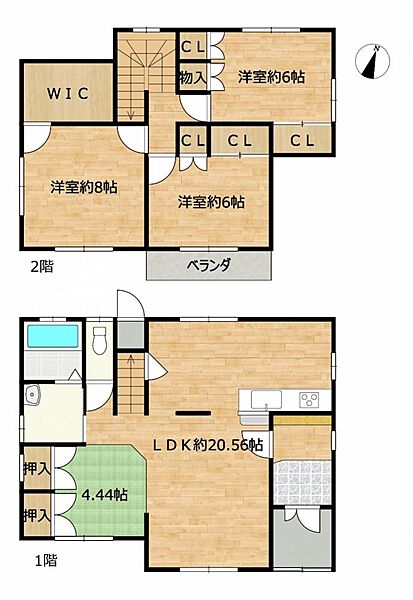 detached 青森県三戸郡南部町大字杉沢字あけぼの1-29
地図を見る