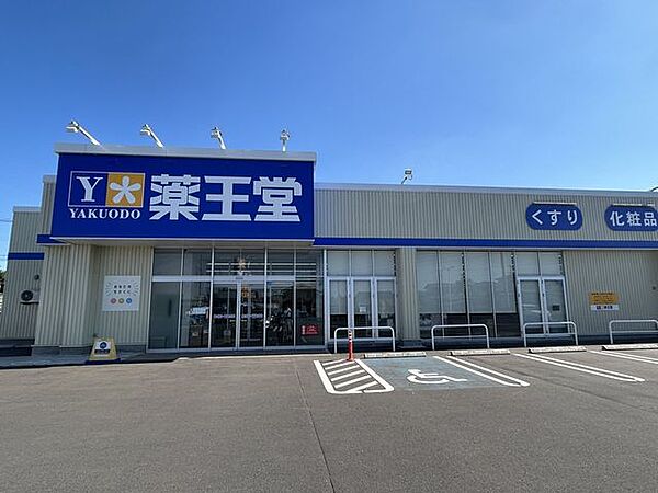 【周辺環境】薬王堂五戸下中崎店様まで約600ｍ（徒歩8分）