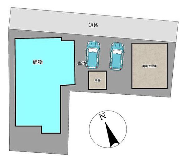 【期間限定現況販売】区画図です。