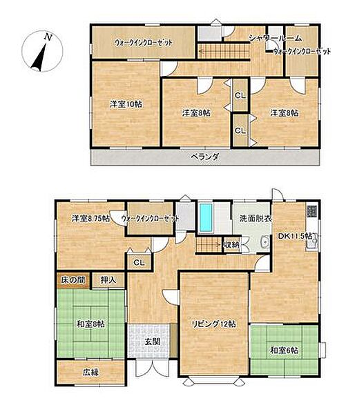 【期間限定現況販売】間取図です。