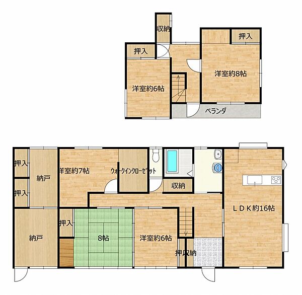 detached 岩手県奥州市胆沢小山字北笹森44-11
地図を見る