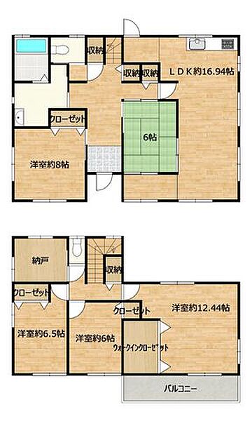 【間取り図】現況間取り図になります。