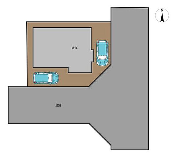【リフォーム中】物置を撤去して駐車2台停められる様にします。