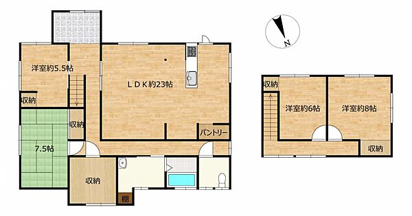 detached 秋田県大仙市大曲戸巻町5-14-7
地図を見る