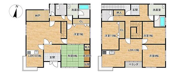 間取り：305000008477