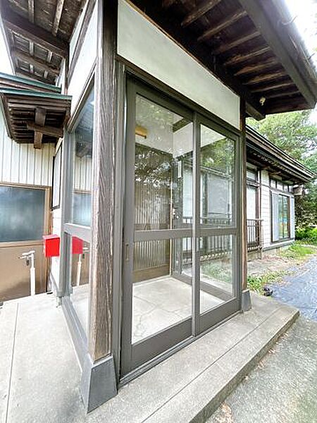 【現況販売】風除室です。