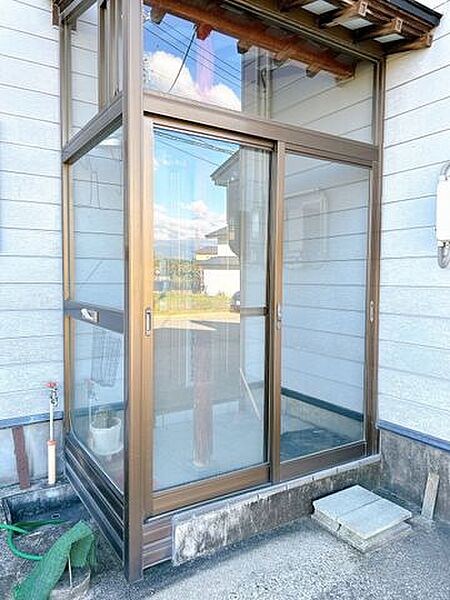 【現況販売】風除室です。