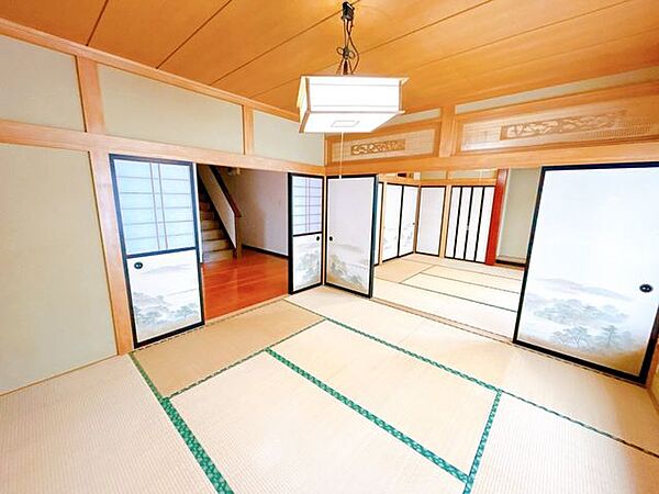 【リフォーム中】2階部分の和室続き間は畳表替えを行います。い草の香りを楽しみながらリラックスできるお部屋です。