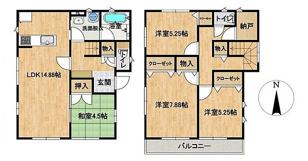 【間取図】