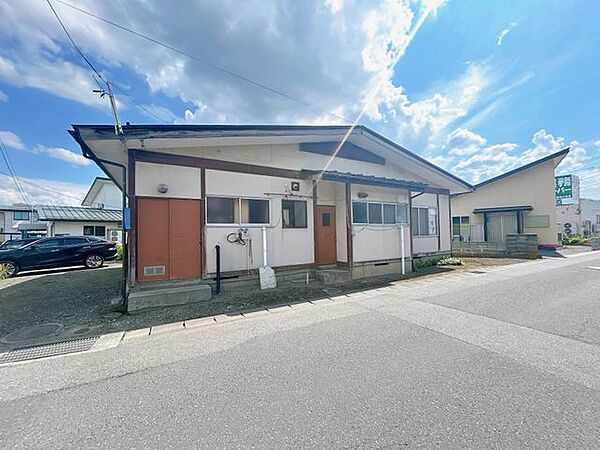 北側の外観。
