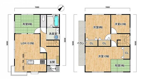 間取り：304000332198