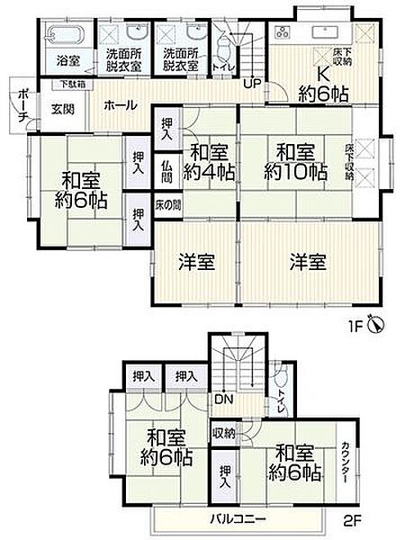 間取り：304000334321