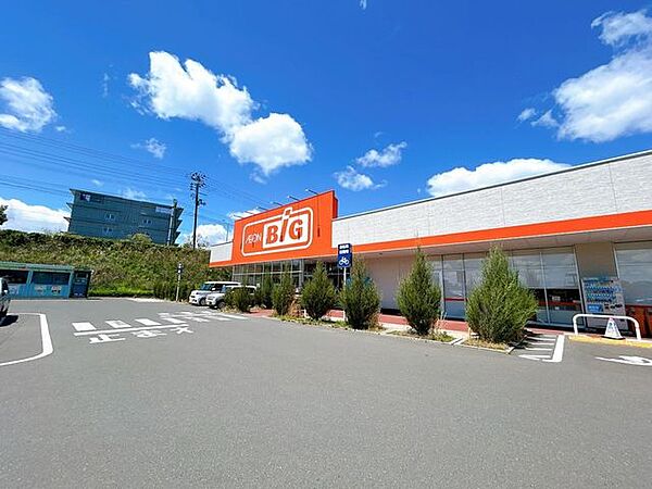 ザ・ビッグ 利府青山店様。650m徒歩8分になります。お買い物もお気軽にできます。