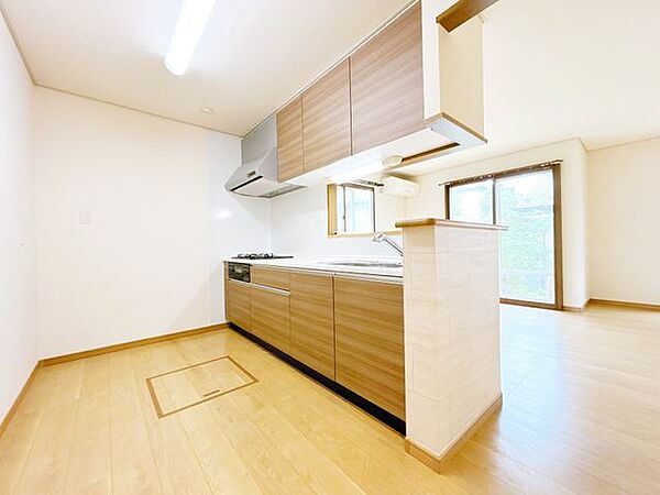 【リフォーム済】キッチンです。設備点検とクリーニング。
