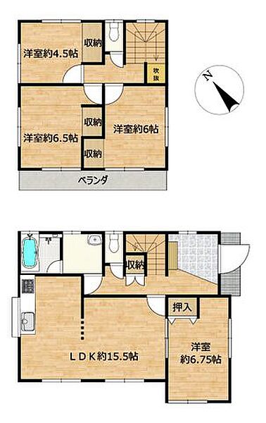 間取り：304000348177