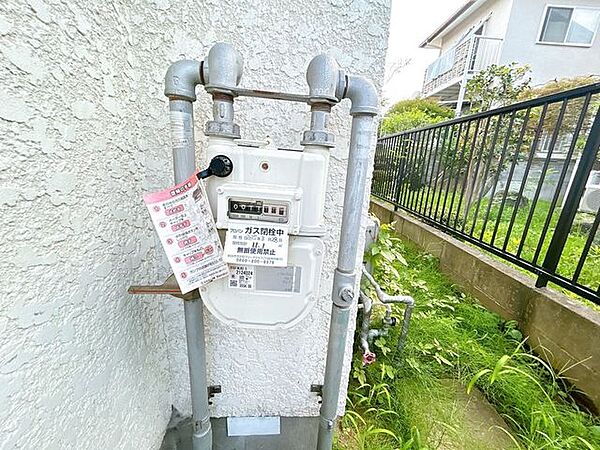 【リフォーム中】ガスメーターです。点検を行います。