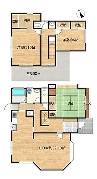 間取り：304000352047