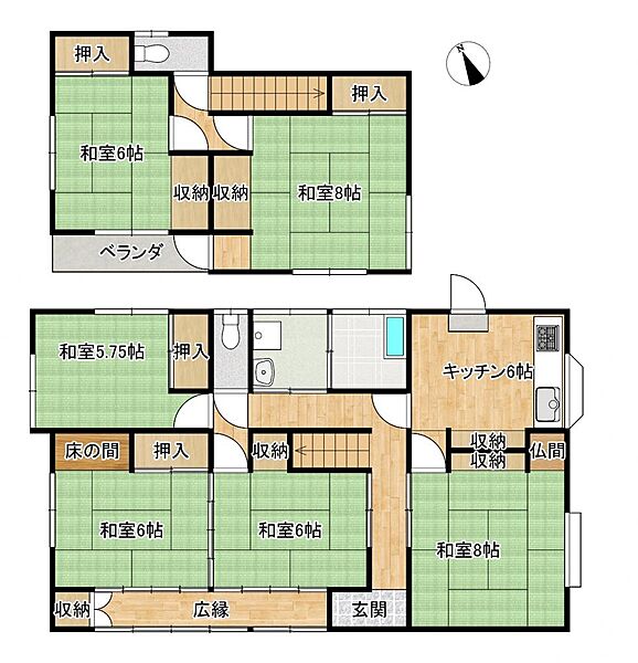 間取り：307000075226