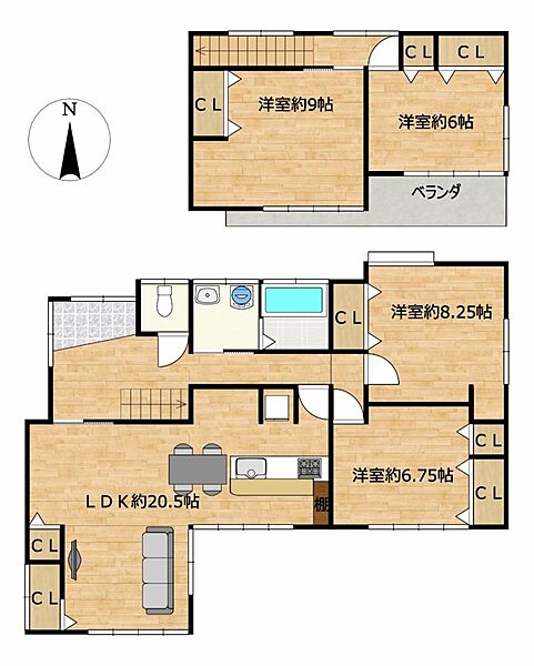 間取り：307000079391