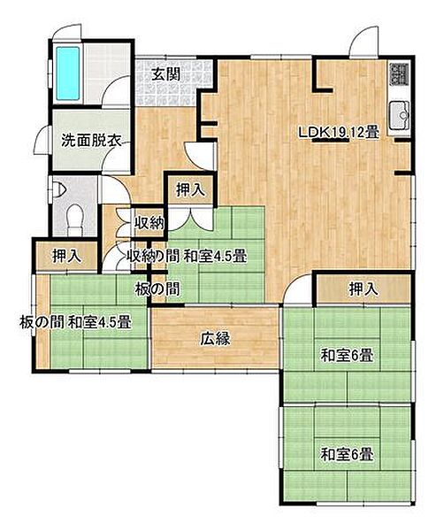 間取り：307000087458