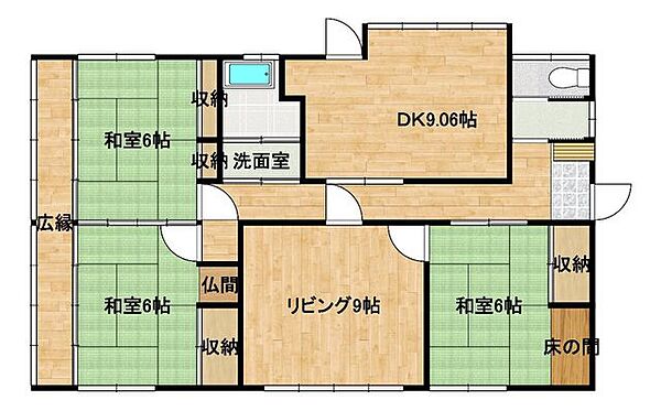 間取り：307000087494