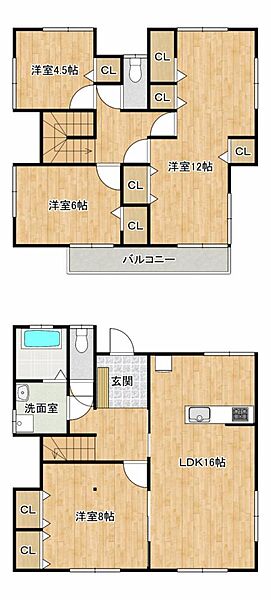 間取り：307000063338