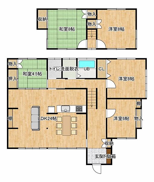 間取り：307000070436