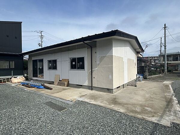 【リフォーム中】お庭はきれいに整地します。お庭があるのはいいですよね。