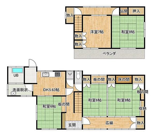 間取り：307000084993