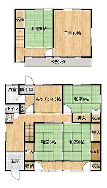 間取り：307000085116