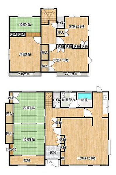 間取り：307000087495
