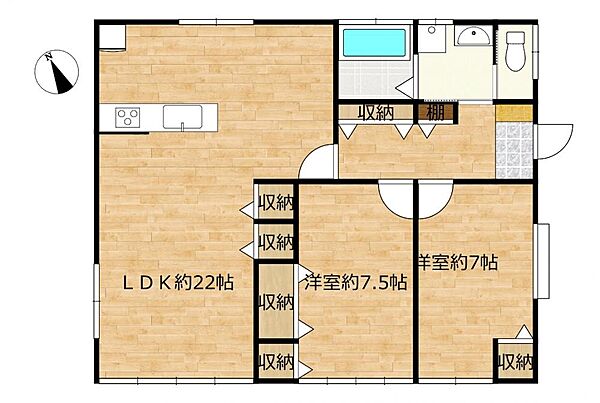 間取り：307000076284