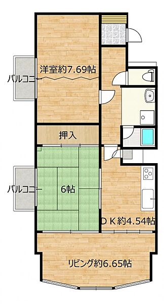 間取り：307000079396