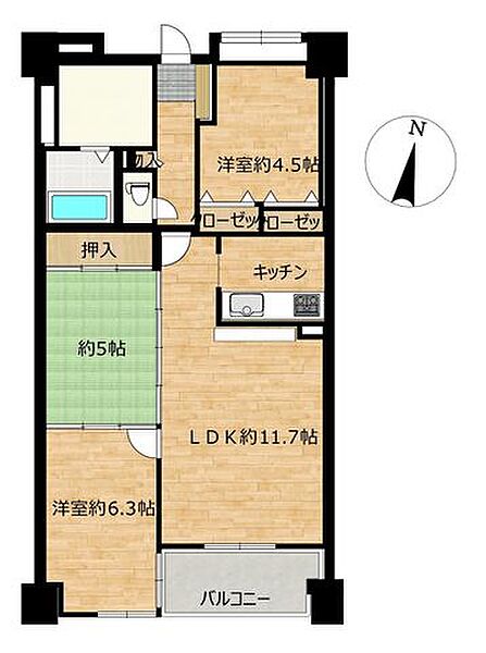 間取り：307000086456