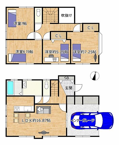 間取り：315000034464