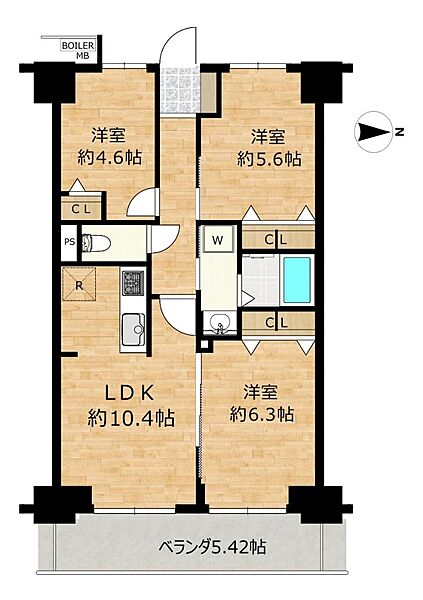 間取り：315000030394