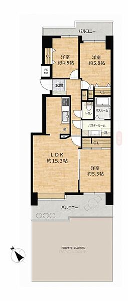 間取り：315000033176