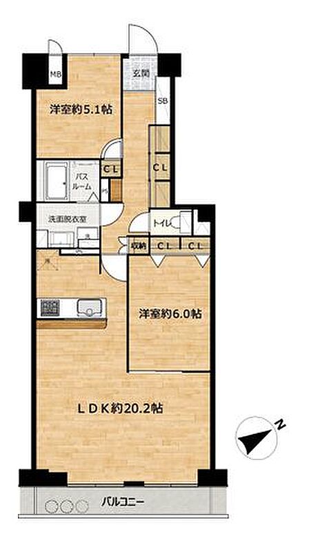 【リフォーム中】間取り図です。