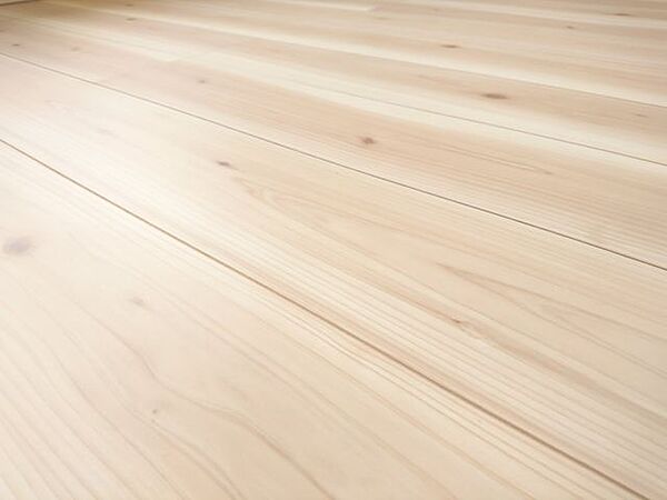 リフォーム工事では新品のフローリング材を使用します。