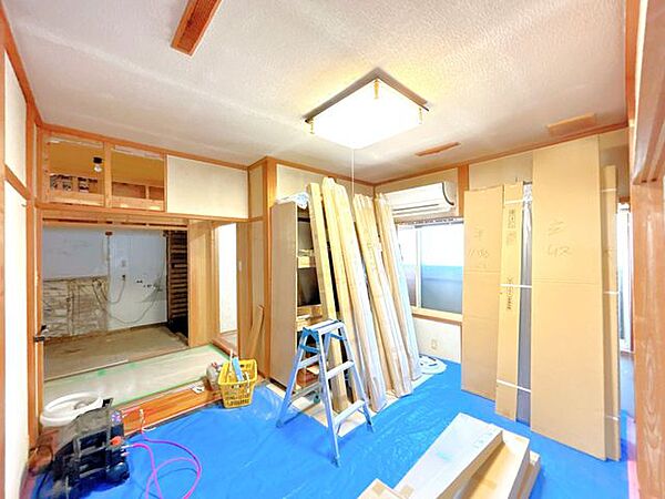 【リフォーム中】1階和室です。