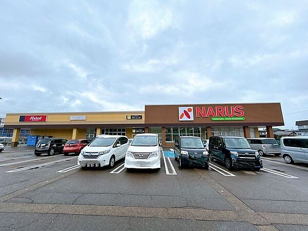 ナルス北城店様まで約850ｍ（徒歩11分）です。